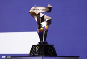 Troféu da Copa do Brasil Feminina 2025 — Foto: Rafael Ribeiro / CBF