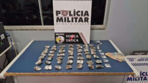 Força Tática prende suspeito com porções de cocaína e maconha em Sinop
