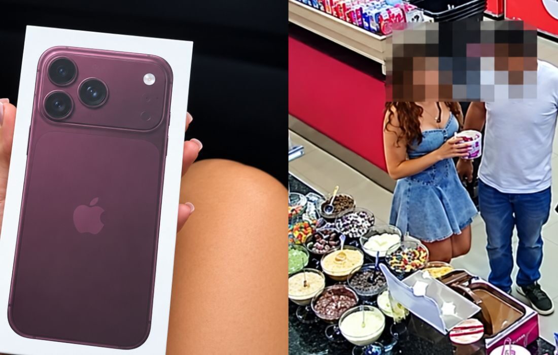 Homem encontra cartão de crédito, compra iPhone 18 para namorada e acaba preso em Sinop