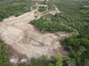 PM flagra garimpo ilegal em área de preservação e aplica multa de R$ 18 mil em Mato Grosso