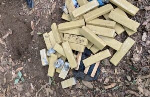 Polícia apreende 40 quilos de maconha e cocaína em área de mata em Lucas do Rio Verde
